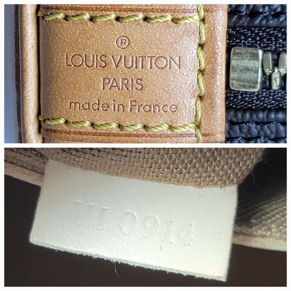 Louis Vuitton Alma PM Monogram Canvas Leather Hand Bag Authentic Vintage VI0914 - Picture 12 of 12